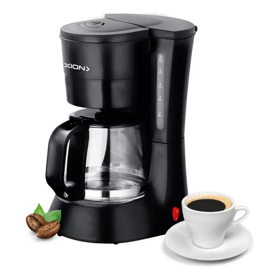 Cafetera Xion Xi-cm6 De Goteo 6 Tazas 600w Universo Binario