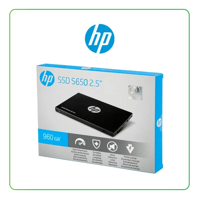 Disco Ssd Hp S650 345m8aa 960gb Interno
