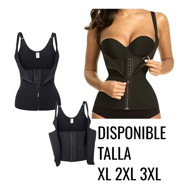 Faja De Compresion Broche Y Cierre Chaleco Abdominal
