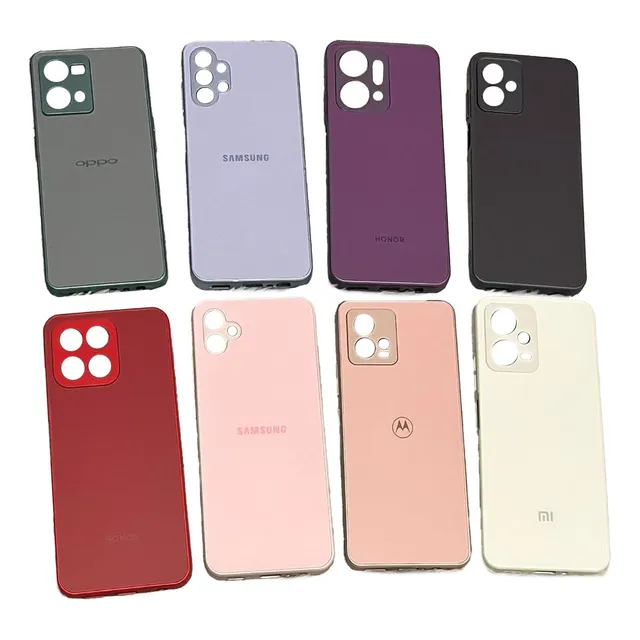 Case Funda Vidrio Esmerilado Tipo Original Logo Motorola G72