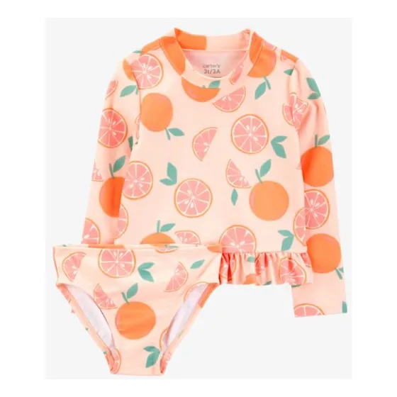 Traje De Baño Carter's  T4  / Orange