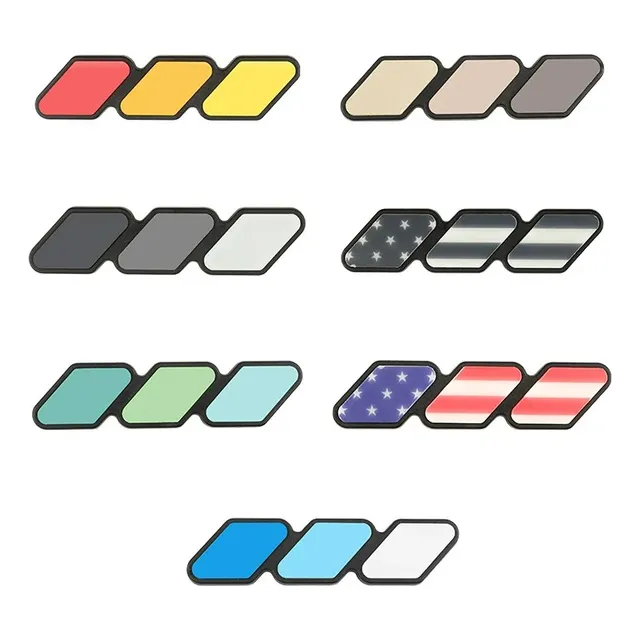 Emblema Tricolor Toyota Trd Para Parrillas 4runner Tundra