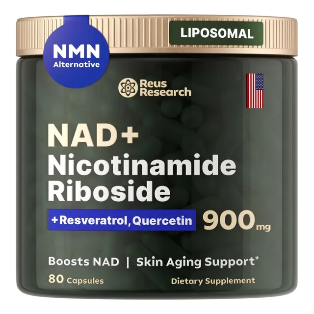 Nad  Nicotinamide Riboside 900 Mg Reus Research Resveratrol