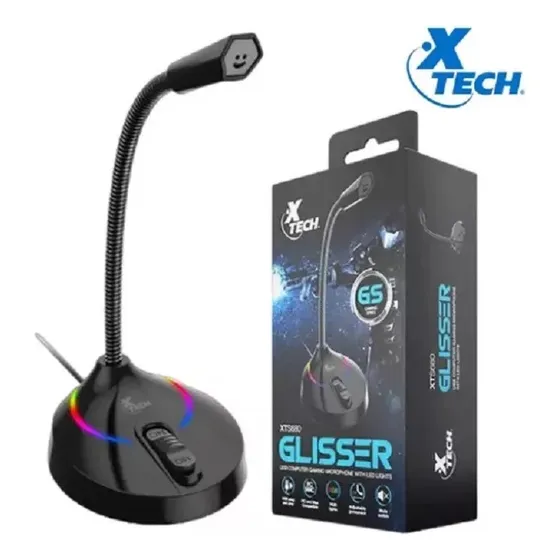 Micrófono Gaming Xtech Xts-680 Glisser/streamer/youtuber