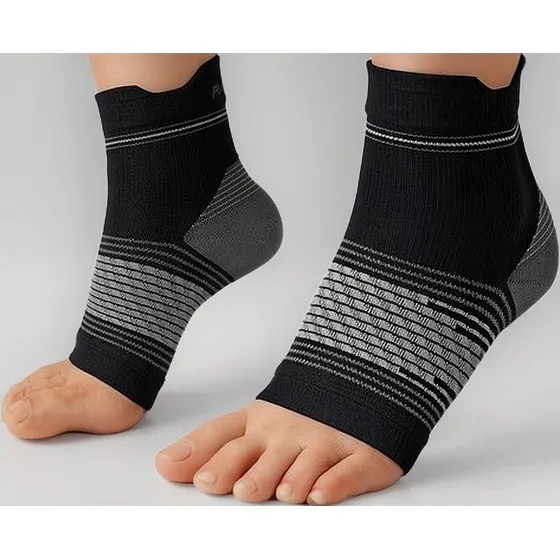 1 Par Calcetines Medias Soporte Arco Tobillo Fascitis 35-39
