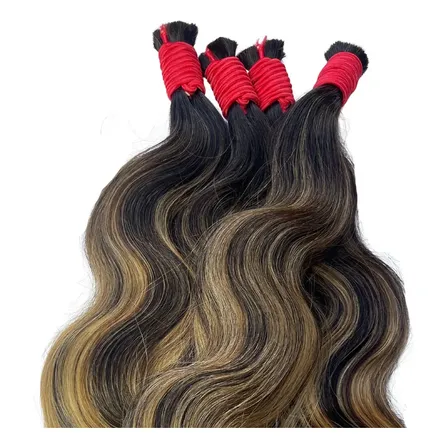 Cabelo Humano Moreno Iluminado 55cm 50g Mega Hair
