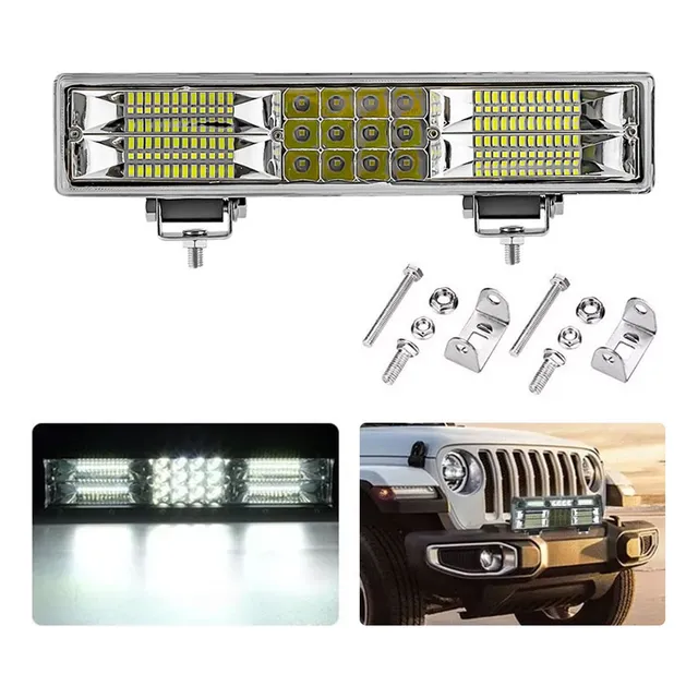 12'' Barra De Luz Faro Offroad Modificado Luces Coche