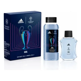 Adidas Kit adidas Uefa Goal Perfume Masculino Eau De Toilette 100ml + Shower Gel