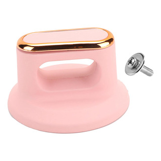 Alça Do Botão Da Tampa Da Panela, Botões De Mão, Rosa Alça Do Botão Da Tampa Da Panela, Botões De Mão, Rosa