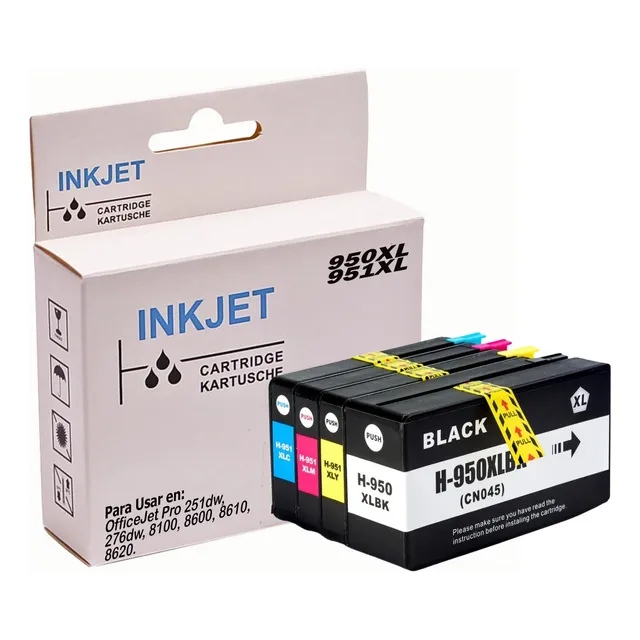 Cartuchos Para Officejet Pro 251dw 276dw 8100 8600 8620 8610