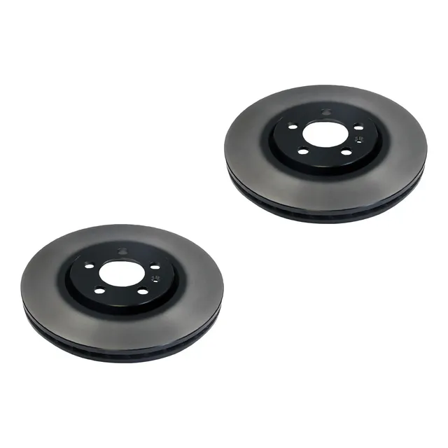 2- Discos Ventilados Delanteros Jetta Vr6 V6 2.8l 00/02 Trw