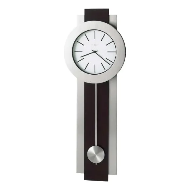 Reloj Pared Ii 549-424 Moderno Acabado Cereza Merlot Pendulo