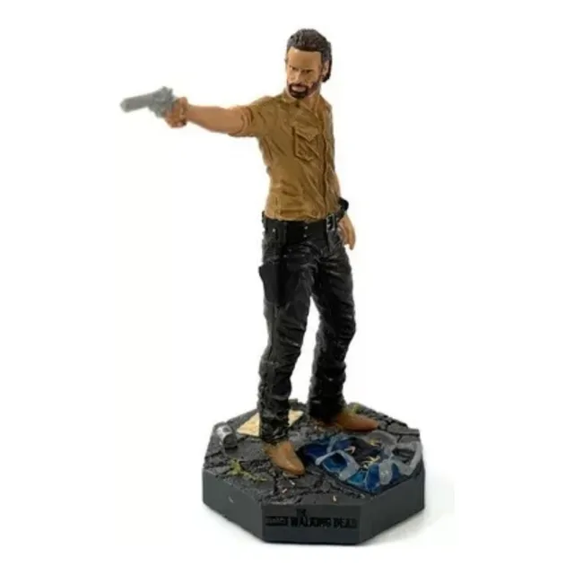 Figura Escultura The Walking Dead Rick Grames 10 Cm