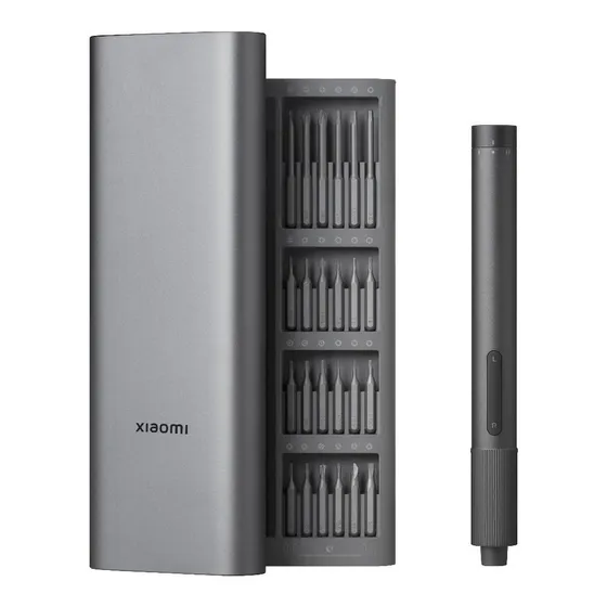 Kit Destornillador Eléctrico De Precisión - Xiaomi Color Gris oscuro