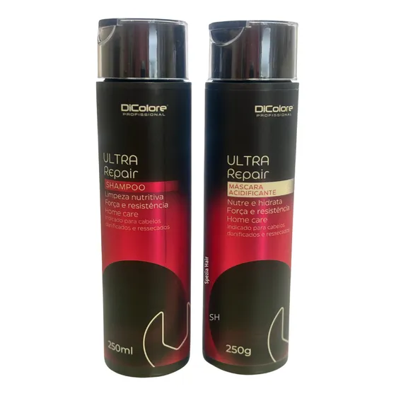 Ultra Repair Shampoo E Mascara Nutre E Hidrata Ressecados