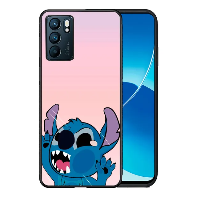 Funda + Extra Para Oppo (todos) Kawaii Stich Find X5 Pro