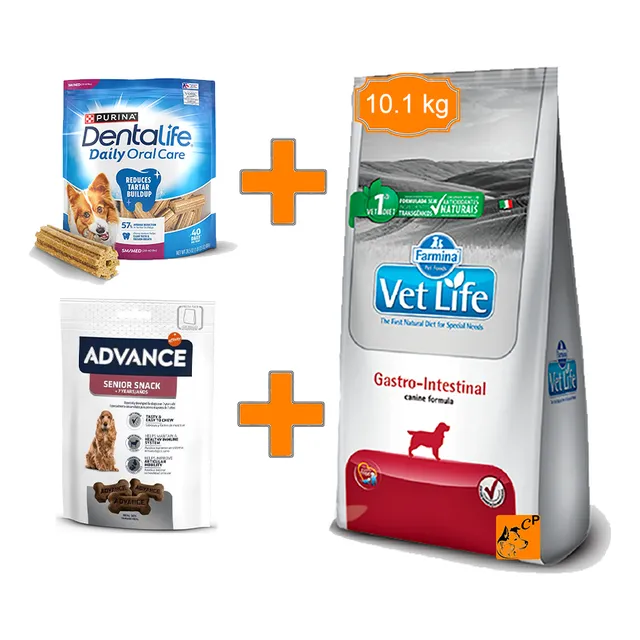 Alimento Vet Life Natural Canine Gastro-intestinal 10.1kg
