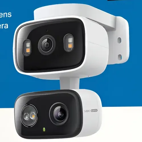 Câmera De Segurança Tp-link Tapo C246d Dual Lens 2k Vision