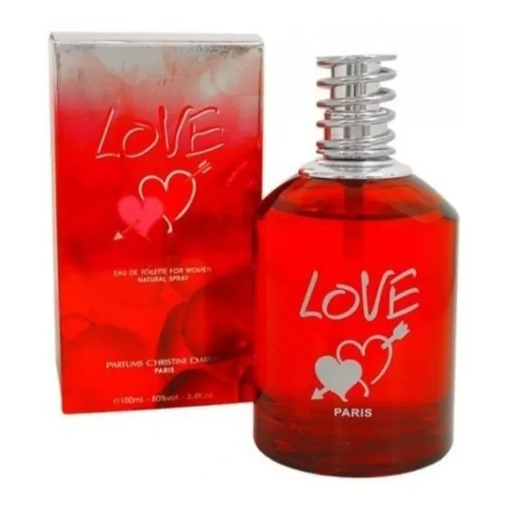 Perfume Love Christine Darvin París Dama Original 100ml