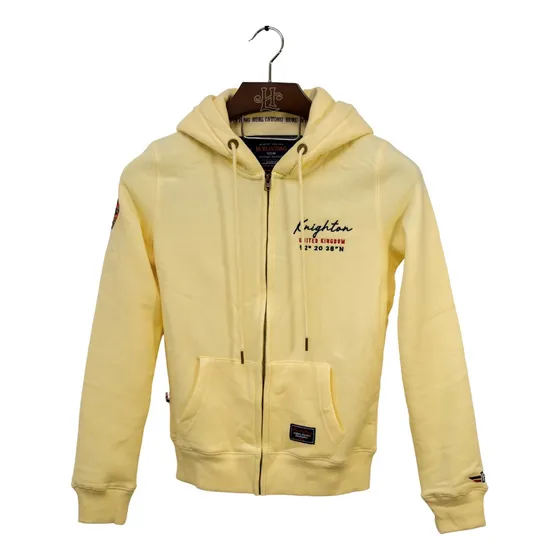Chaqueta Tipo Hoodie Para Dama Hurlintong En Algodón 30543