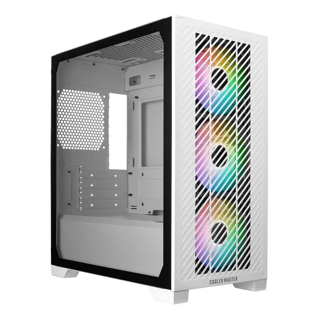 Funda Para Pc Cooler Master Elite 301 Blanca Micro-atx Con T