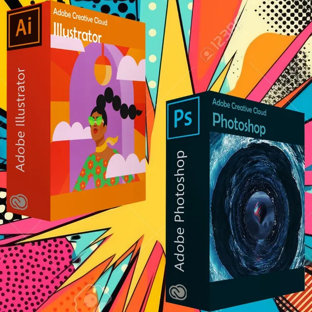 Adobe Pack 2x1 Photoshop Illustrator  Coreldraw Y Mas