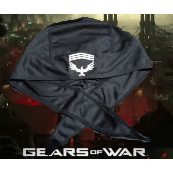 Gears Of War Gorra Marcus Fenix Cosplay Negro-2 Único