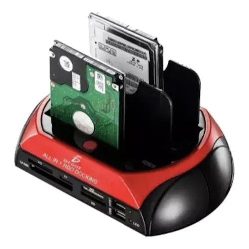 Dock Disco Duro 2.5 3.5 Sata Ide Multilector Usb 2.0 2tb