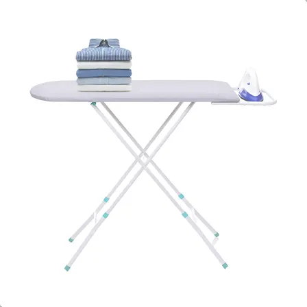 Mesa Tábua De Passar Roupa Térmica Dobrável Portátil Reforçada Compacta Fácil De Guardar Base Estável Capa Térmica Resistente Ideal Para Passar Camisas Calças Vestidos E Roupas Em Geral