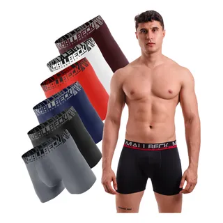 Kit 10 Cuecas Box Masculinas Microfibra Adulto Boxer Cueca Kit 10 Cuecas Box Masculinas Microfibra Adulto Boxer Cueca