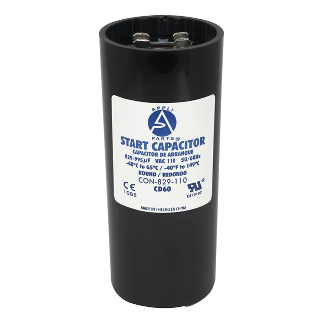 Condensador/ Capacitor De Arranque     829-995 Mfd 110v