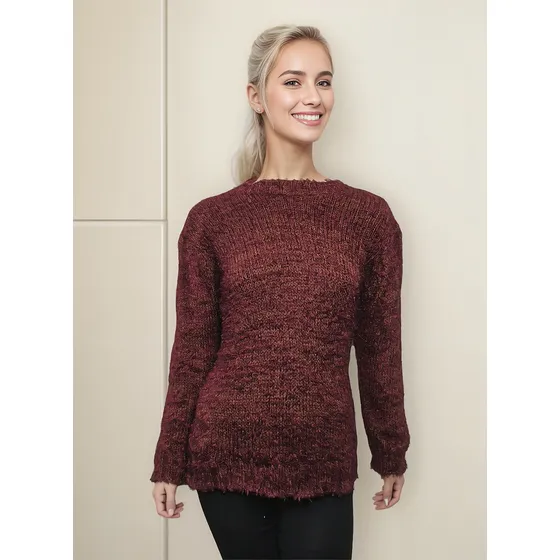Sueter Pelo De Mono Dama /suave /comodo