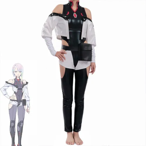 Cyberpunk Edgerunners Lucy Disfraz Lucy Cosplay Body Mono Ch