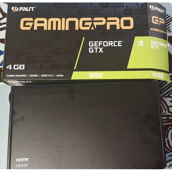 Placa De Video Nvidia Geforce Gtx 1650 Palit