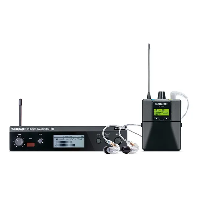Sistema Iem Inalámbrico Shure Psm300 Con Se215cl P3tra215cl