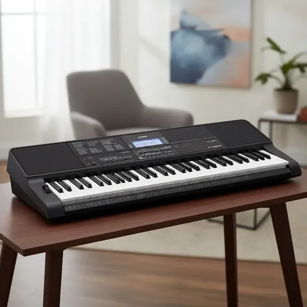 Teclado Arranjador Casio Ct-x 800 Com 61 Teclas Sensitivas 9.5v Preto