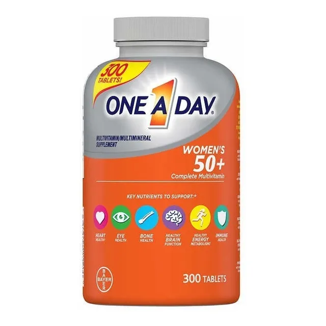 Multivitamínico One A Day para mujeres de más de 50 c/ 300 comprimidos