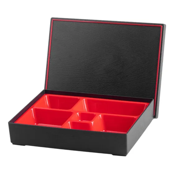 Contenedor De Comida Portátil Bento Box De 5 Compartimentos