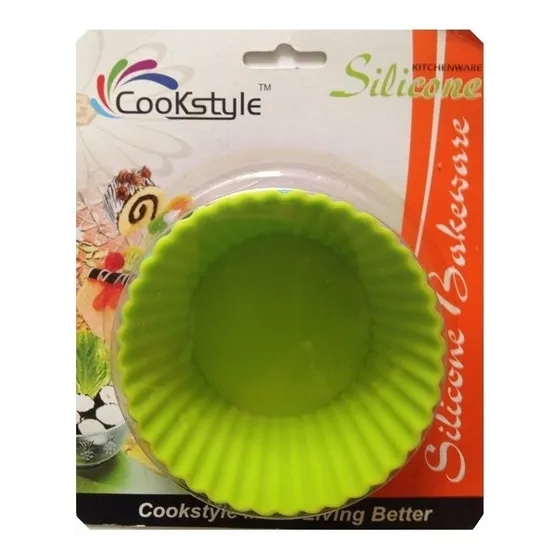 3moldes Silicon Capacillo Gigant Maxicupcake Grand 7.5x9.5cm