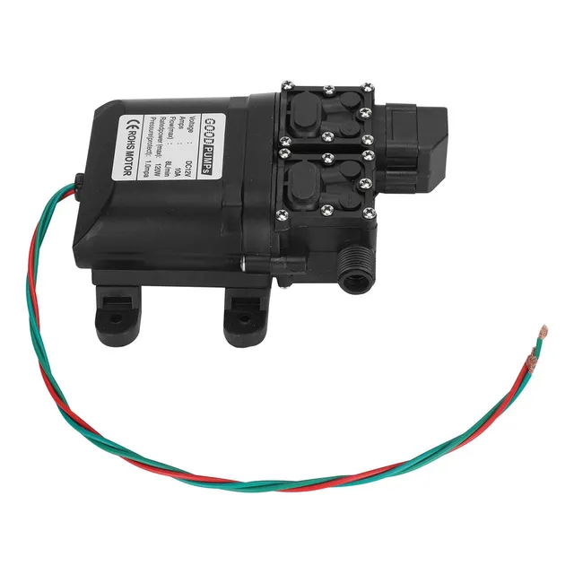 Bomba De Alta Presión De Diafragma De Alto Flujo De 12 V, 12