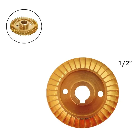Impeler De Bronce Para Bombas De Agua 1/2 Hp