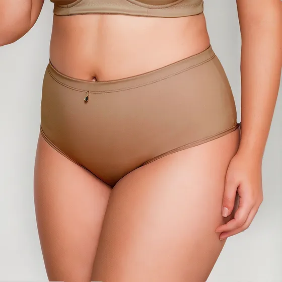 Bombacha Alta Microfibra 0124233 Plus Size Lumiere
