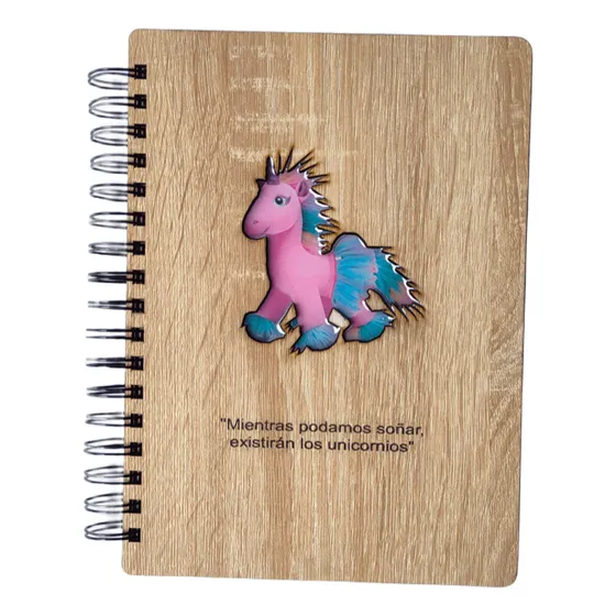 Cuadernos En Mdf Laminado Con O Sin Resina