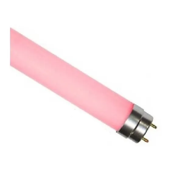 Bombillo Tubo Fluorescente Rojo 40w Carniceria Y Acuario T8