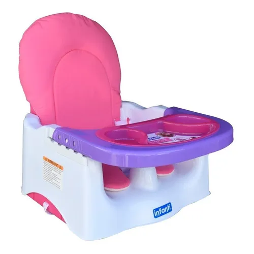 Silla Comer Bebe Booster Infanti Seat Cba01 Plegable Infanti Nombre Del Diseño Rosa Color Rosa
