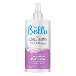 Loção Pré Depilatório Lavanda E Melaleuca 500ml Depil Bella Loção Pré Depilatório Lavanda E Melaleuca 500ml Depil Bella