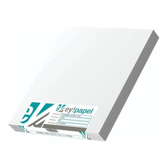 Opalina Cartulina Chambril A3 De 210 Grs X 125 Hojas Color Blanco