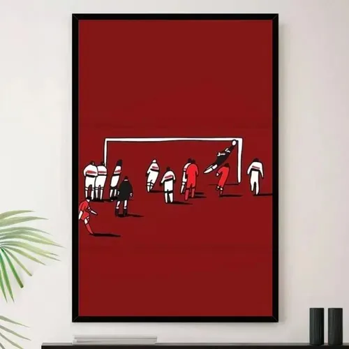 Quadro Futebol São Paulo Rogerio Ceni Defesa A3 35x45cm