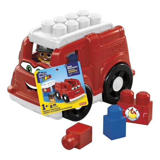 Juguete Carro Mega Block 6 Piezas Para Niños Pequeños