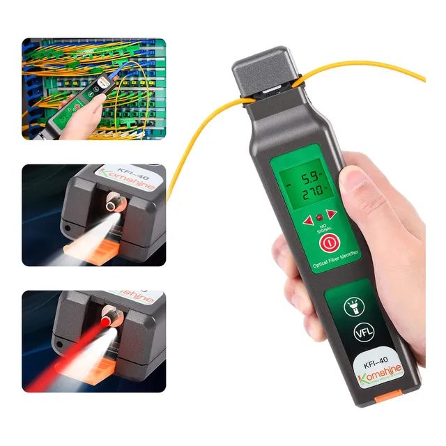 Nuevo Identificador De Fibra Óptica Komshine Kfi-40 Detector